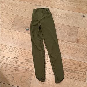 Aerie Dark Olive High-Rise Leggings